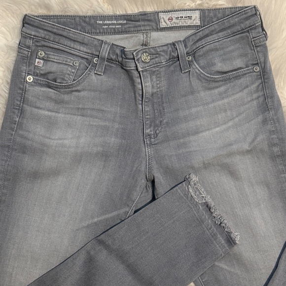 Anthropology AG Adriano Goldschmied Jeans Legging Supper Skinny Ankle Size 29 R - Picture 3 of 8